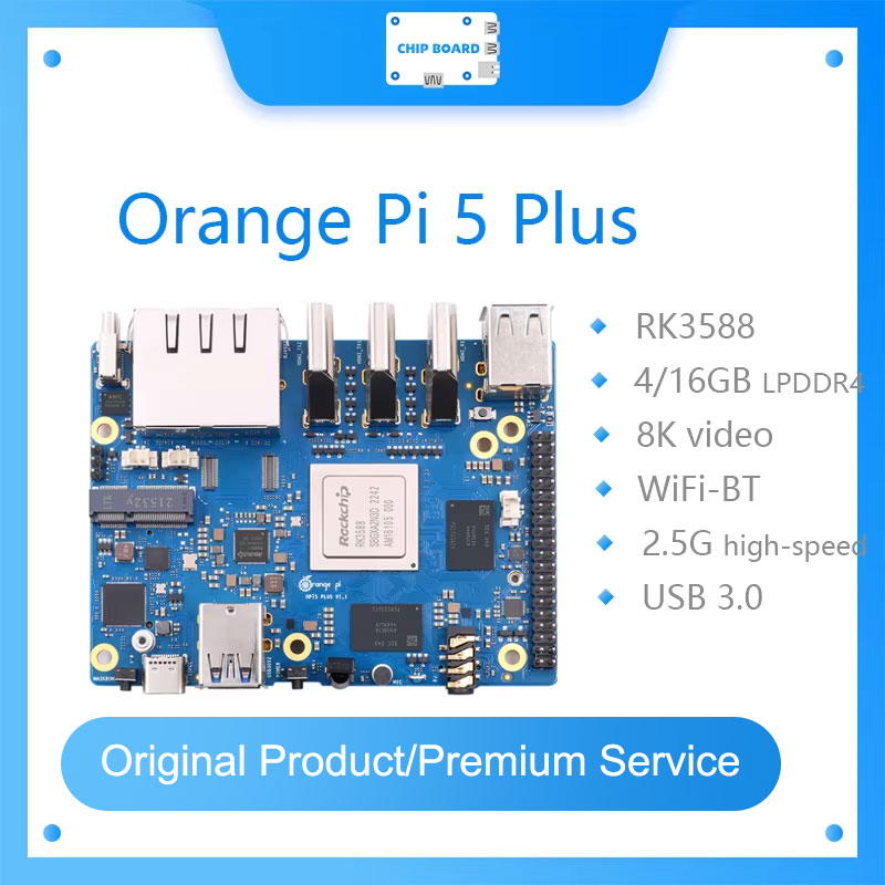 Orange Pi 5 Plus  Single Board - Orange Pi 5 Plus 32Gb ulasan dan harga